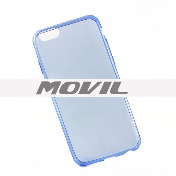 NP-2353 Ultra delgado transparente TPU funda para iPhone 6-6